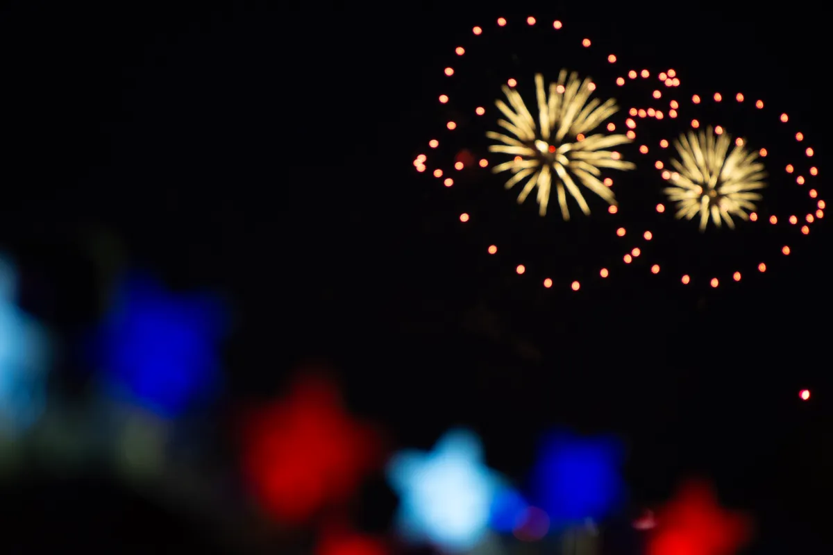 Bokeh and sparks