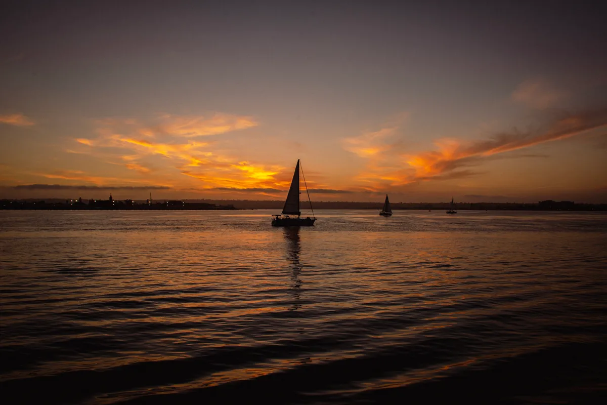 Pacific dusk