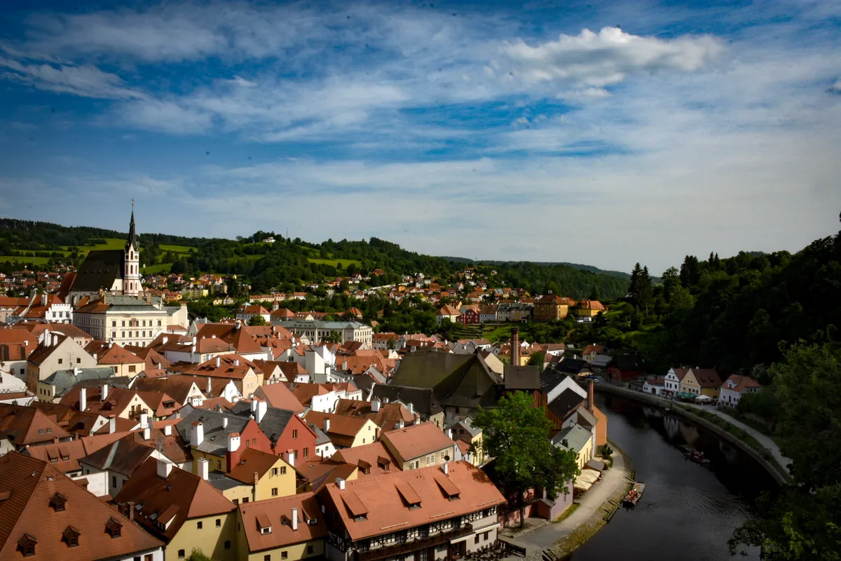 Old town, first lights