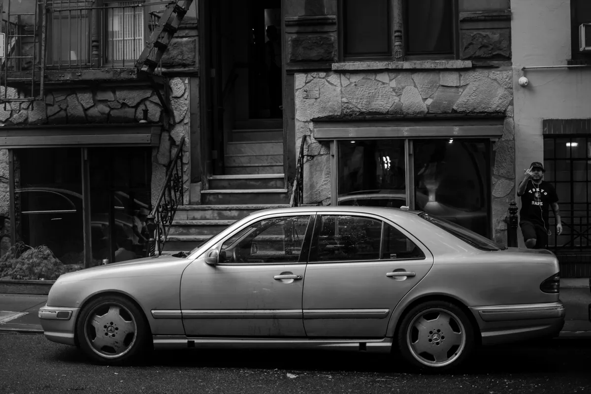 Benz on the block