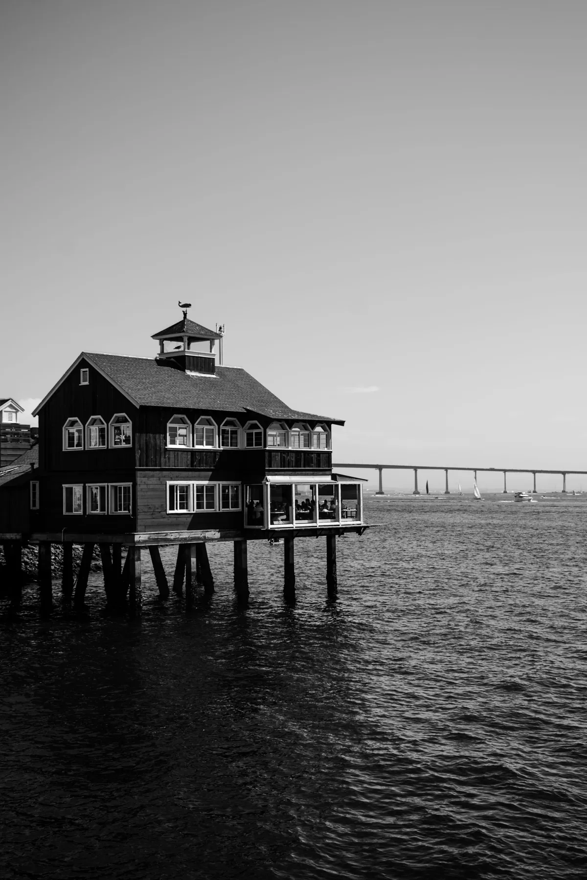 House over the bay